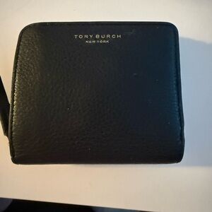 Tory Burch Perry Black Wallet